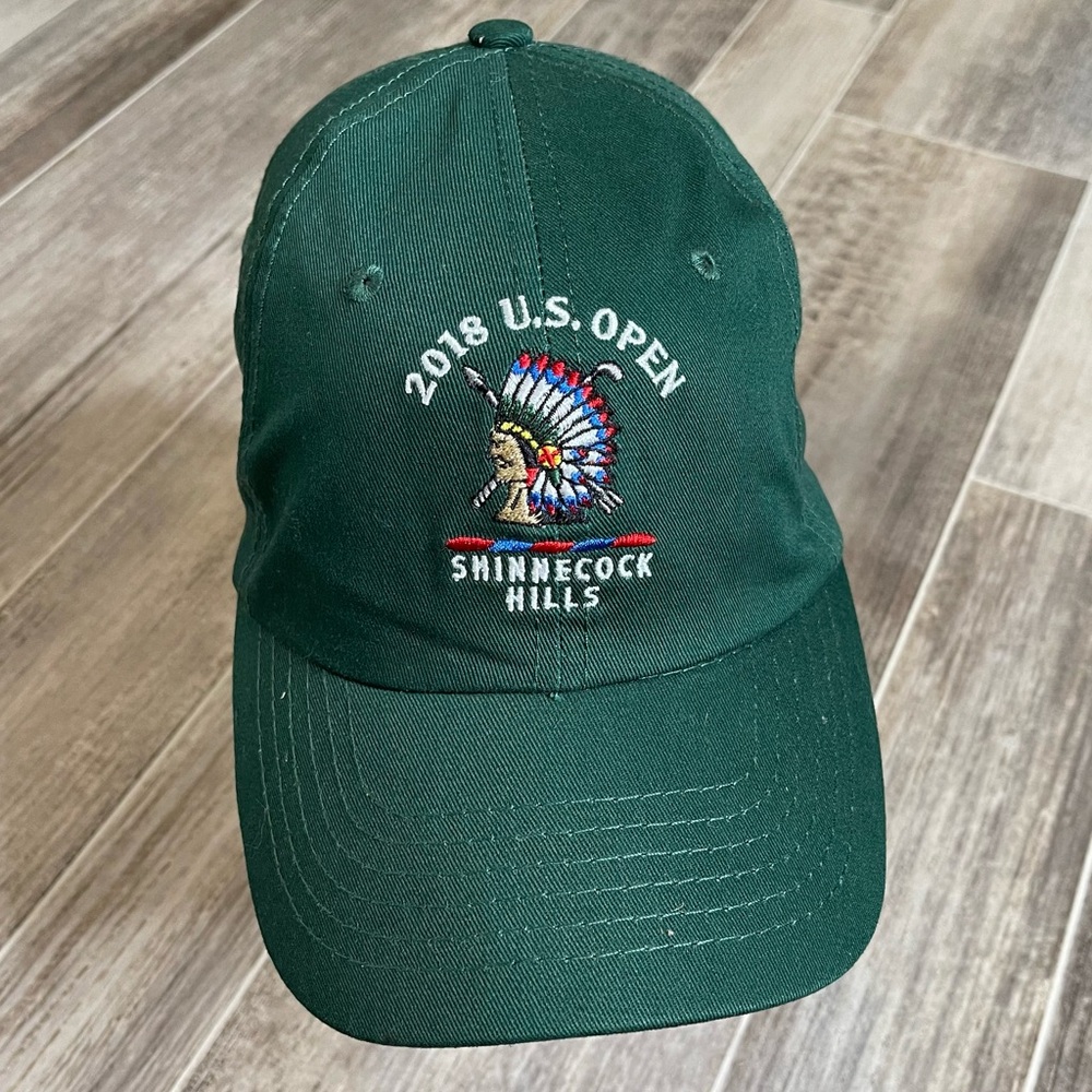 2018 US Open Shinnecock Woods Dad Hat Forest Green